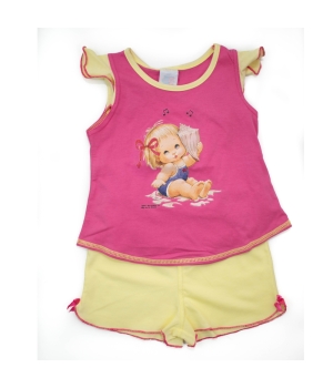 Πυτζαμάκι Ροζ Κοριτσάκι