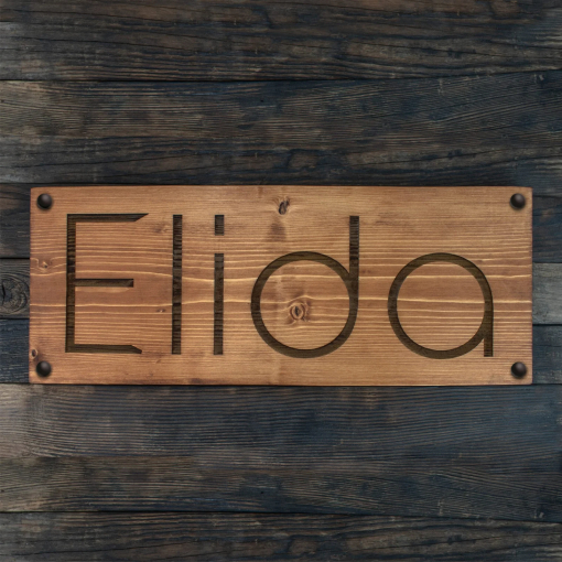 Πινακίδα με Όνομα Ξενοδοχείου 50Χ20cm - Image 3