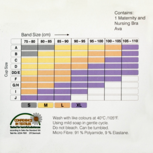bra size chart sizes small medium large x large