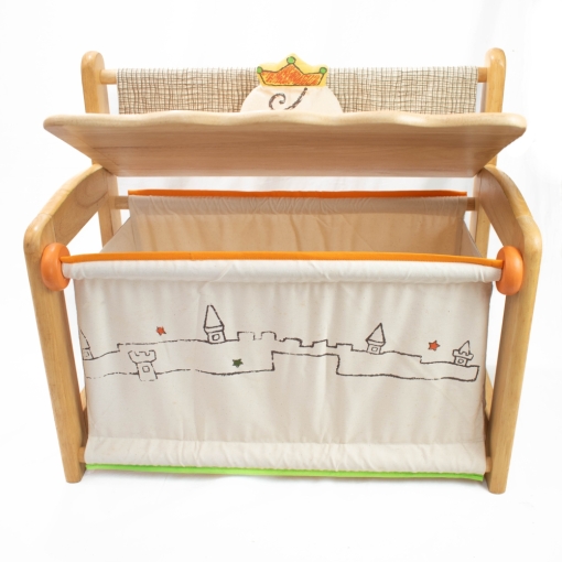 Ξύλινο Παγκάκι Παιχνιδόκουτο για Παιδικό Δωμάτιο - Image 5