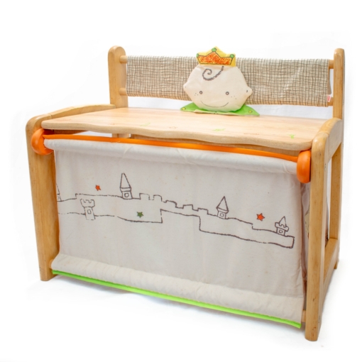 Ξύλινο Παγκάκι Παιχνιδόκουτο για Παιδικό Δωμάτιο - Image 3