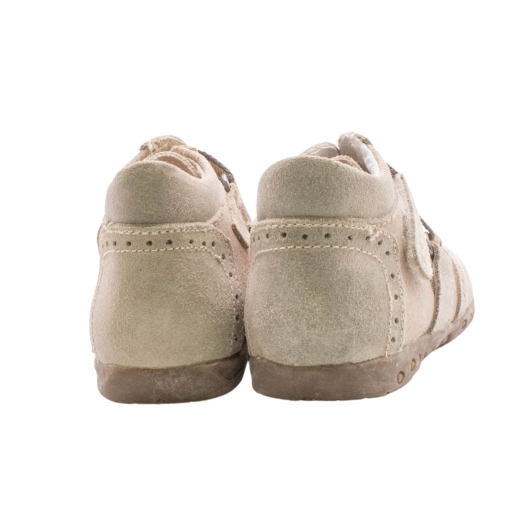 Μποτάκι Δερμάτινο Γκρι - Image 5