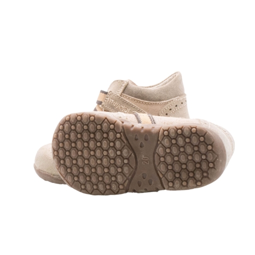 Μποτάκι Δερμάτινο Γκρι - Image 4