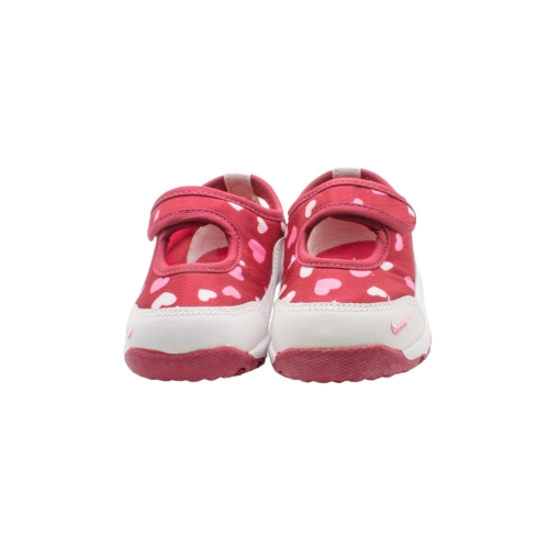 Αθλητικό Πάνινο Παπουτσάκι Κόκκινο με Καρδούλες LittleStarwoodJane - Image 3