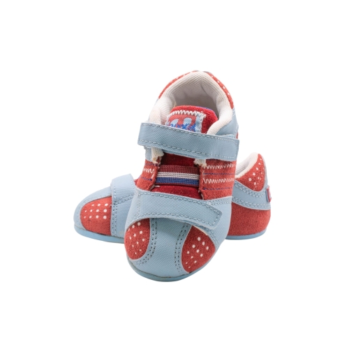 Παπουτσάκι Αθλητικό Μπλε Κόκκινο - Image 3