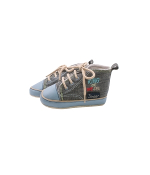 Παπουτσάκια Αγκαλιάς Πάνινα Τζην