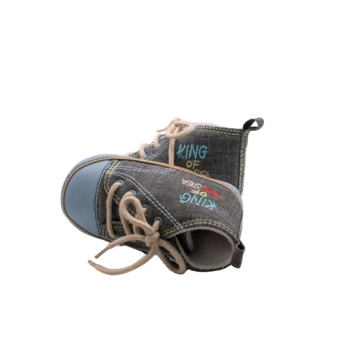 Παπουτσάκια Αγκαλιάς Πάνινα Τζην - Image 3