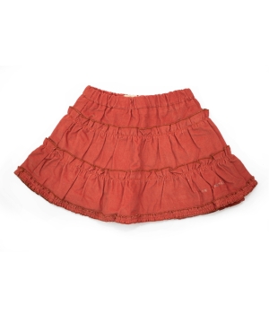 Βρεφική Φούστα Κοτλέ Πορτοκαλί