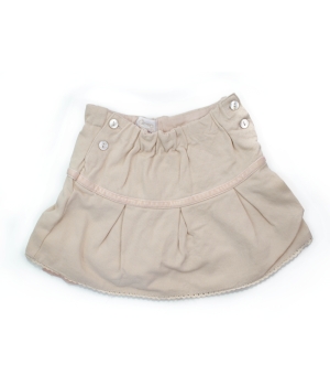 Βρεφική Φούστα Βελουτέ Μπεζ