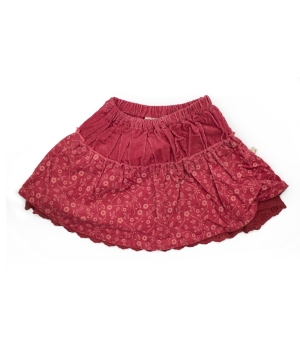 Βρεφική Φούστα Κοτλέ Μπορντό