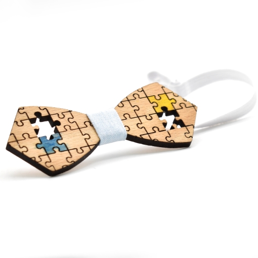 Ξύλινο Παπιγιόν Παιδικό Παζλ Βεραμάν - Image 2