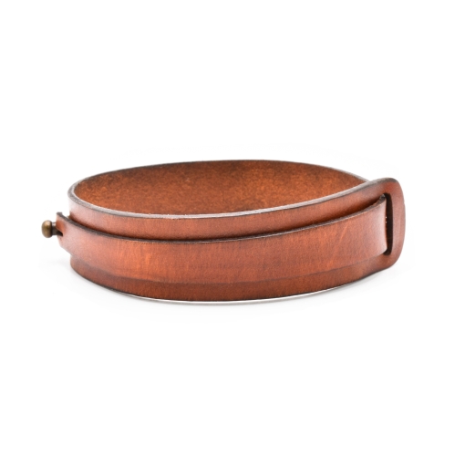 Δερμάτινο Βραχιόλι Καφέ - Image 2