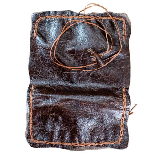 Καπνοθήκη Δερμάτινη Καφέ - Image 2