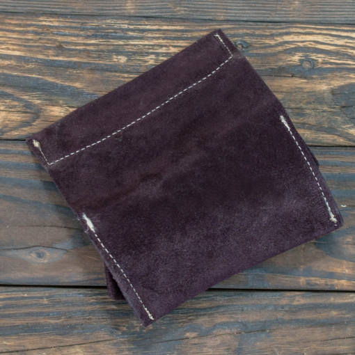 Καπνοθήκη Μικρό Πουγκί Δερμάτινη Σουέτ Καφέ - Image 2