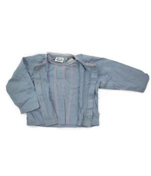 Βρεφικό Σετ Ζακετάκι Και Μπλουζάκι Γαλάζιο
