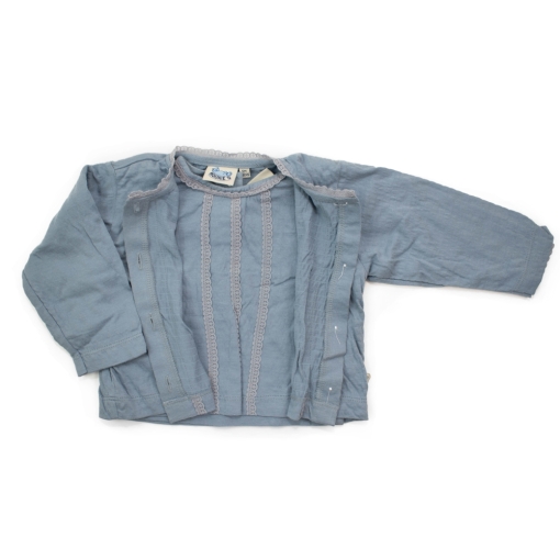 Βρεφικό Σετ Ζακετάκι Και Μπλουζάκι Γαλάζιο