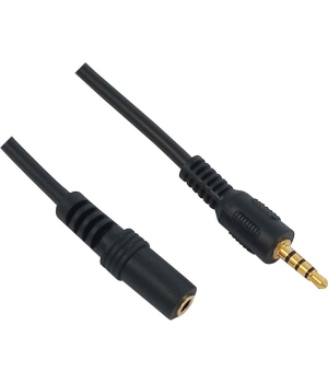 Cable 3.5mm male - 3.5mm female 1.5m