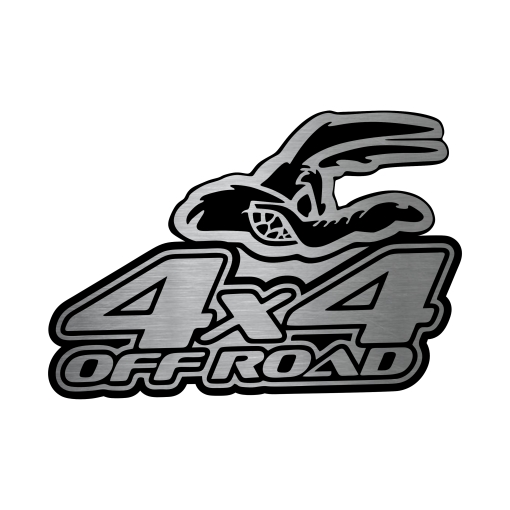 Διακοσμητικό Ακρυλικό Αυτοκόλλητο Αυτοκινήτου Road Runner 4Χ4 - Image 2