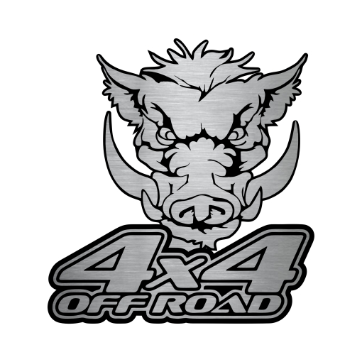 Διακοσμητικό Αυτοκόλλητο Ακρυλικό Αυτοκινήτου Wild Hog - Αγριόχοιρος 4X4 - Image 2