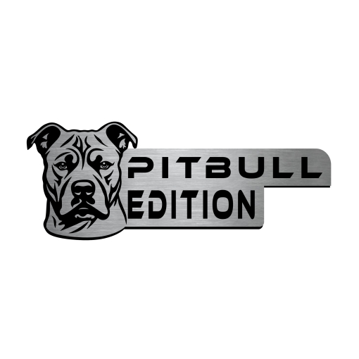 Διακοσμητικό Ακρυλικό Αυτοκόλλητο Αυτοκινήτου Pitbull - Image 2