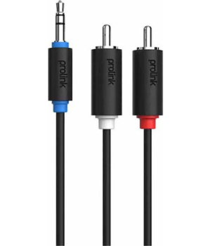 Καλώδιο 3.5mm male - RCA male Μαύρο 3m