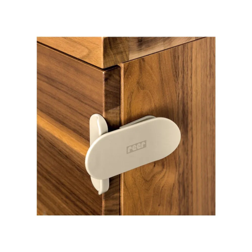 Ασφάλεια για Ντουλάπια και Συσκευές 2τμχ Μπεζ - Image 2